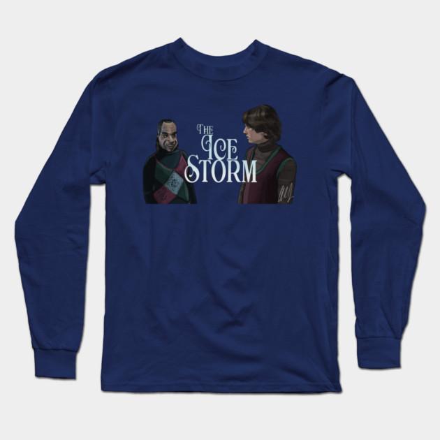 The Ice Storm: Nixon & Mikey Sittin' in a Tree Long Sleeve T-Shirt by 51Deesigns