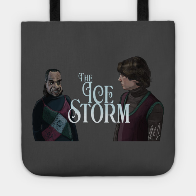 The Ice Storm: Nixon & Mikey Sittin' in a Tree Tote by 51Deesigns