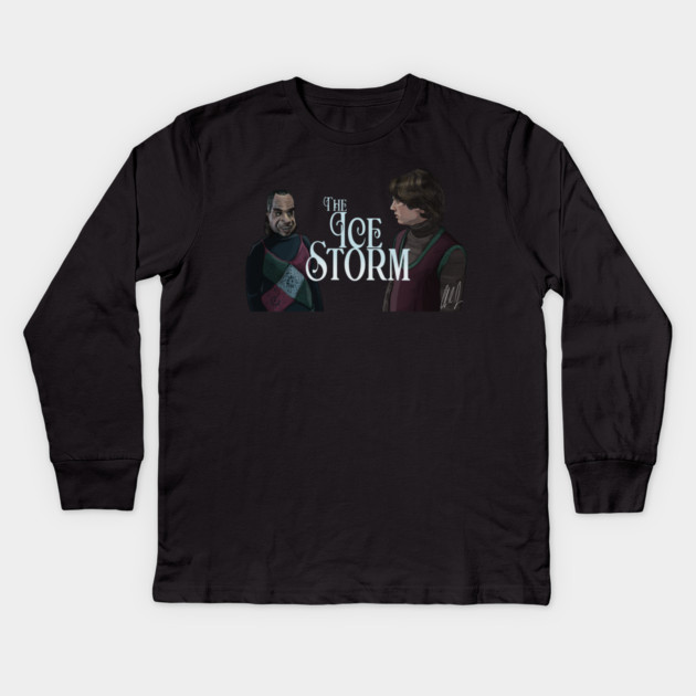 The Ice Storm: Nixon & Mikey Sittin' in a Tree Kids Long Sleeve T-Shirt by 51Deesigns
