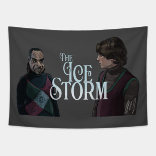 The Ice Storm: Nixon & Mikey Sittin' in a Tree Tapestry