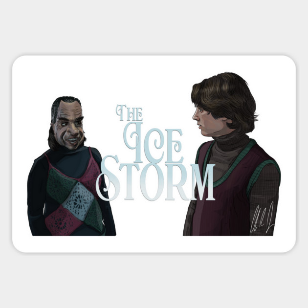 The Ice Storm: Nixon & Mikey Sittin' in a Tree Magnet by 51Deesigns