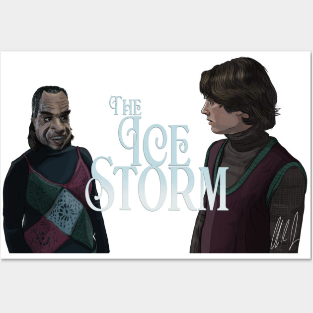 The Ice Storm: Nixon & Mikey Sittin' in a Tree Wall Art by 51Deesigns