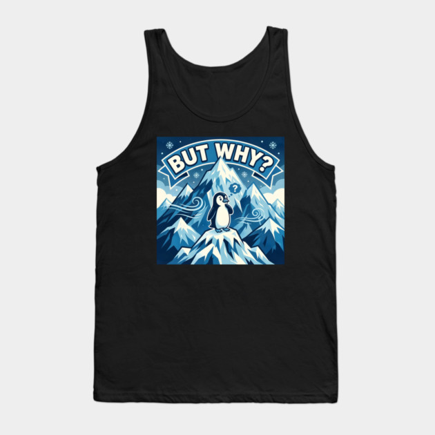 Nihilist Penguin Tank Top by Creatifly Graphic Tees