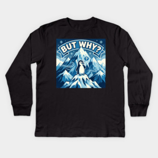 Nihilist Penguin Kids Long Sleeve T-Shirt