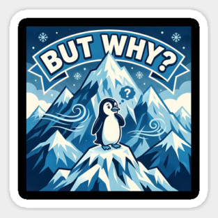 Nihilist Penguin Sticker