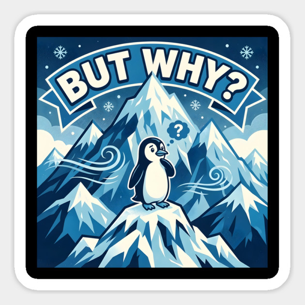 Nihilist Penguin Magnet by Creatifly Graphic Tees