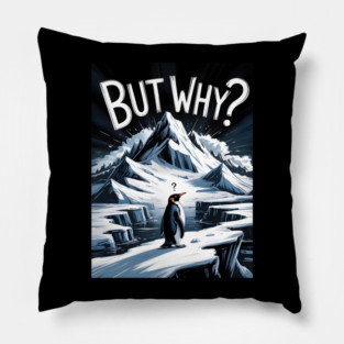 Nihilist Penguin Pillow