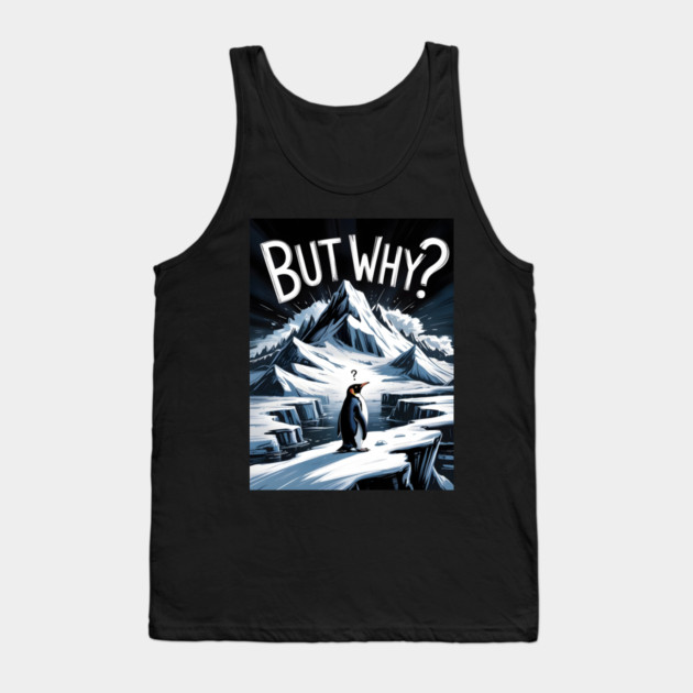 Nihilist Penguin Tank Top by Creatifly Graphic Tees