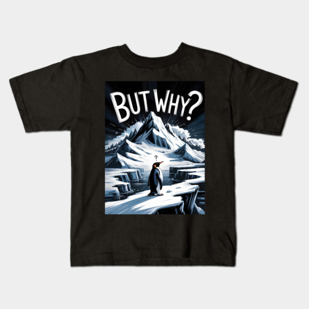 Nihilist Penguin Kids T-Shirt by Creatifly Graphic Tees