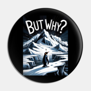 Nihilist Penguin Pin
