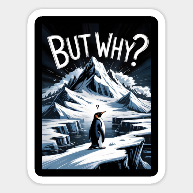 Nihilist Penguin Magnet by Creatifly Graphic Tees