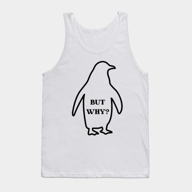 Nihilist Penguin Tank Top by Creatifly Graphic Tees