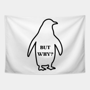 Nihilist Penguin Tapestry