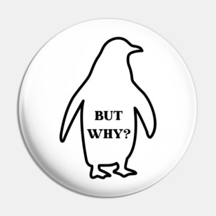 Nihilist Penguin Pin