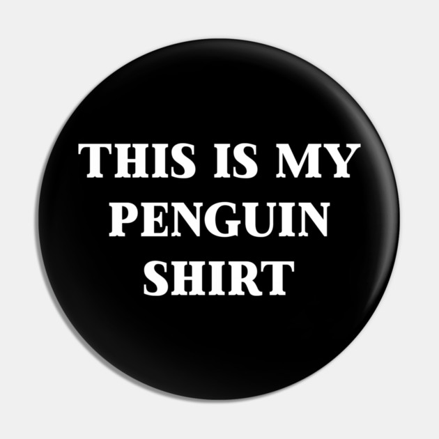 Nihilist Penguin Pin by Creatifly Graphic Tees