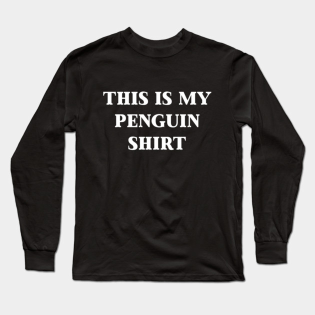 Nihilist Penguin Long Sleeve T-Shirt by Creatifly Graphic Tees