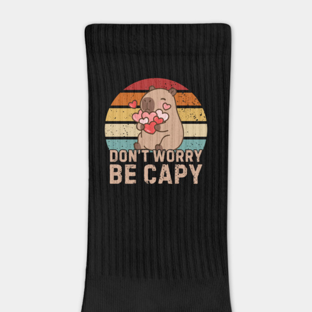 Don't Worry Be Capy by Creatifly Graphic Tees