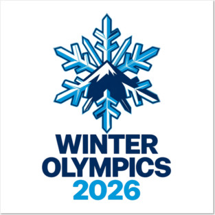 Winter Olympics 2026 Posters and Art