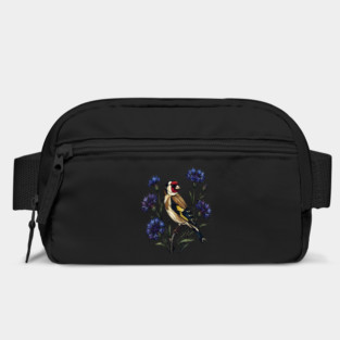 Stained Glass European Goldfinch Bird Art Bag