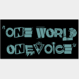 Unity: One World One Voice Posters and Art