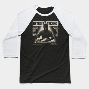 Detroit Techno Baseball T-Shirt