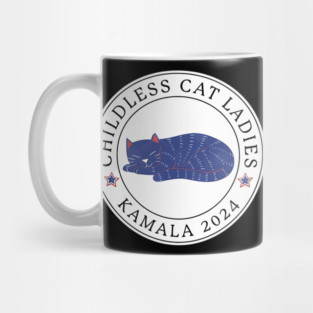 Childless Cat Ladies Kamala 2024 Mug