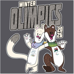 Winter Olympics 2026 Posters and Art