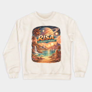 RISA-Star-Trek-Paradise-Planet Crewneck Sweatshirt