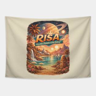 RISA-Star-Trek-Paradise-Planet Tapestry