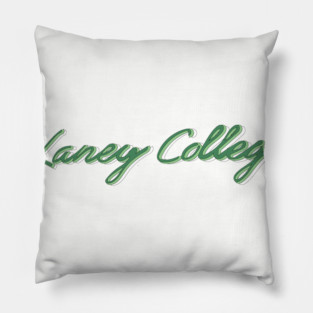 Laney College Logo Oakland CA Pillow