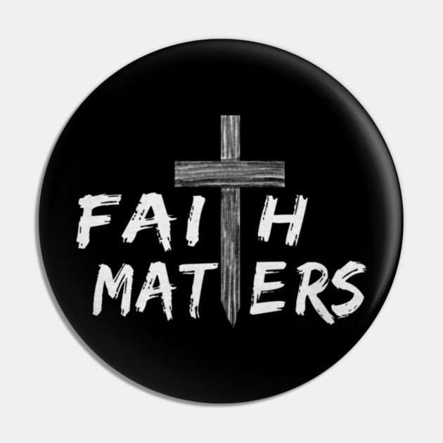 Christian Faith Matters with Cross Christian Faith Pin by yangho