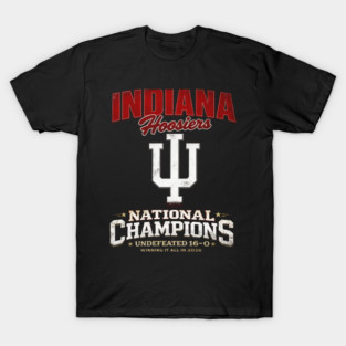 Indiana Hoosiers National Championship 2026 T-Shirt