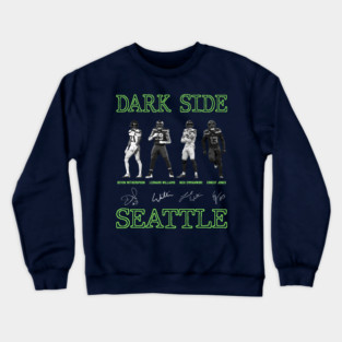 Dark Side 12 Seattle Football Crewneck Sweatshirt