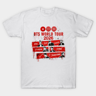 Bts-World-Tour-2026 T-Shirt