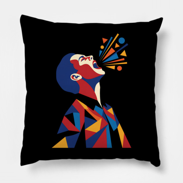 Raise Your Ya Ya Ya Pillow by Designed By Marty