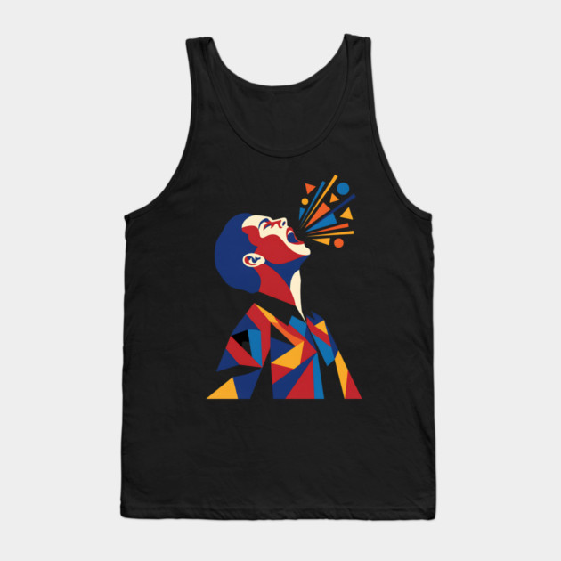 Raise Your Ya Ya Ya Tank Top by Designed By Marty