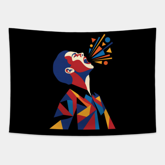 Raise Your Ya Ya Ya Tapestry by Designed By Marty