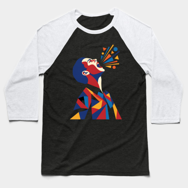 Raise Your Ya Ya Ya Baseball T-Shirt by Designed By Marty