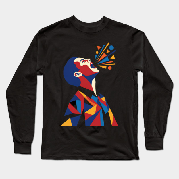 Raise Your Ya Ya Ya Long Sleeve T-Shirt by Designed By Marty