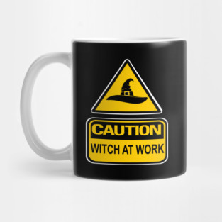 Caution Witch at Work Cheeky Witch® Mug