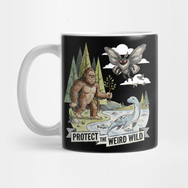 Protect the Weird Wild by Designed By Marty