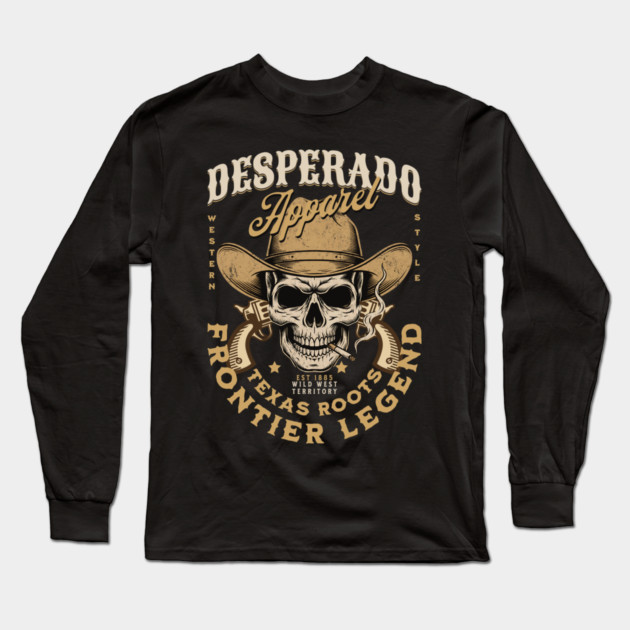 Desperado Apparel Long Sleeve T-Shirt by Designed By Marty
