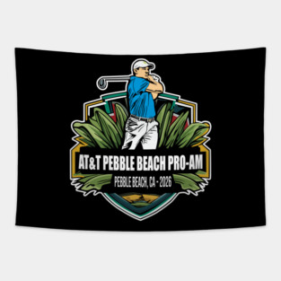 AT&T Pebble Beach Pro-Am 2026 for Golf Lover Tapestry