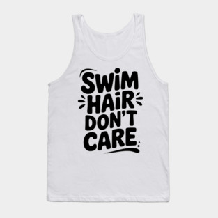 Swim Hair Don't Care Tank Top