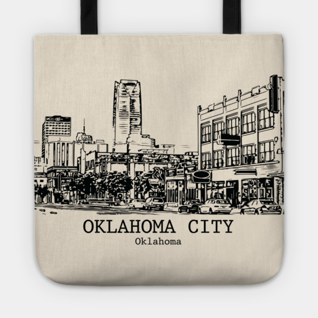 Oklahoma City - Oklahoma Tote by Lakeric