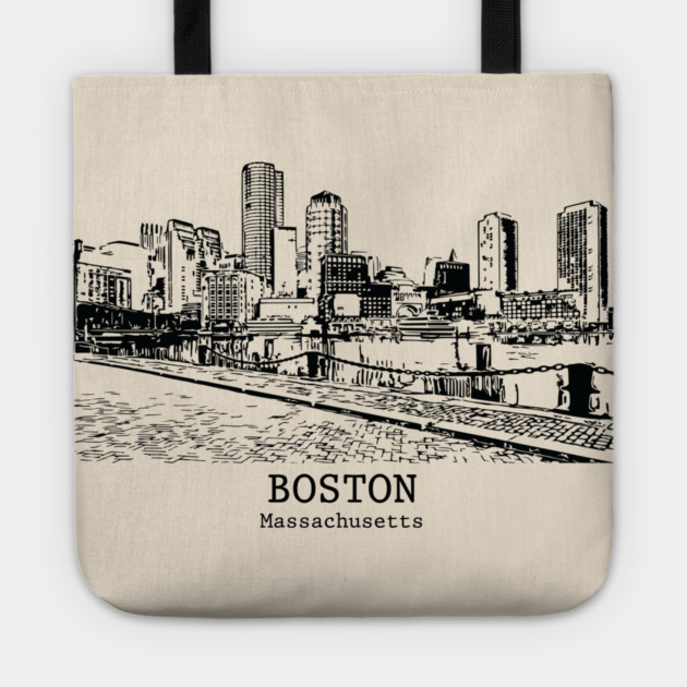 Boston - Massachusetts Tote by Lakeric