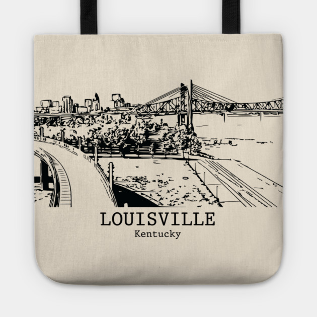 Louisville - Kentucky Tote by Lakeric