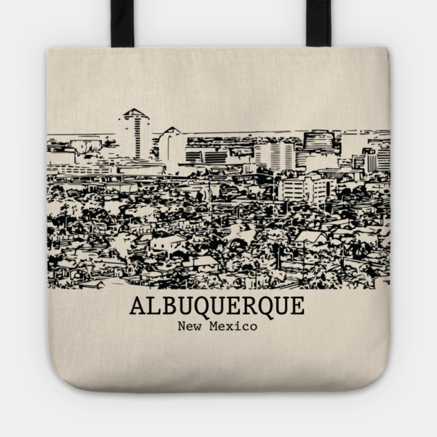 Albuquerque - New Mexico Tote by Lakeric