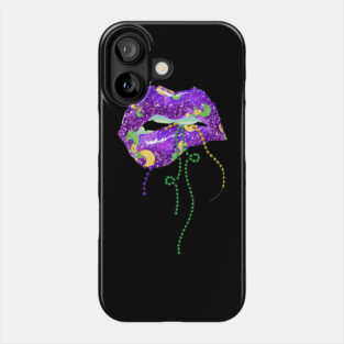 Mardi-Gras-Queen Phone Case