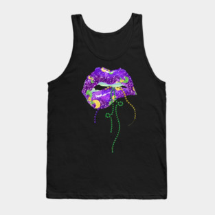 Mardi-Gras-Queen Tank Top